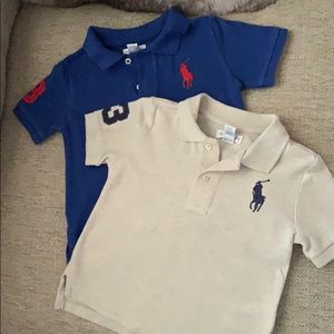 Lot of 2 Polo Ralph Lauren polo shirts